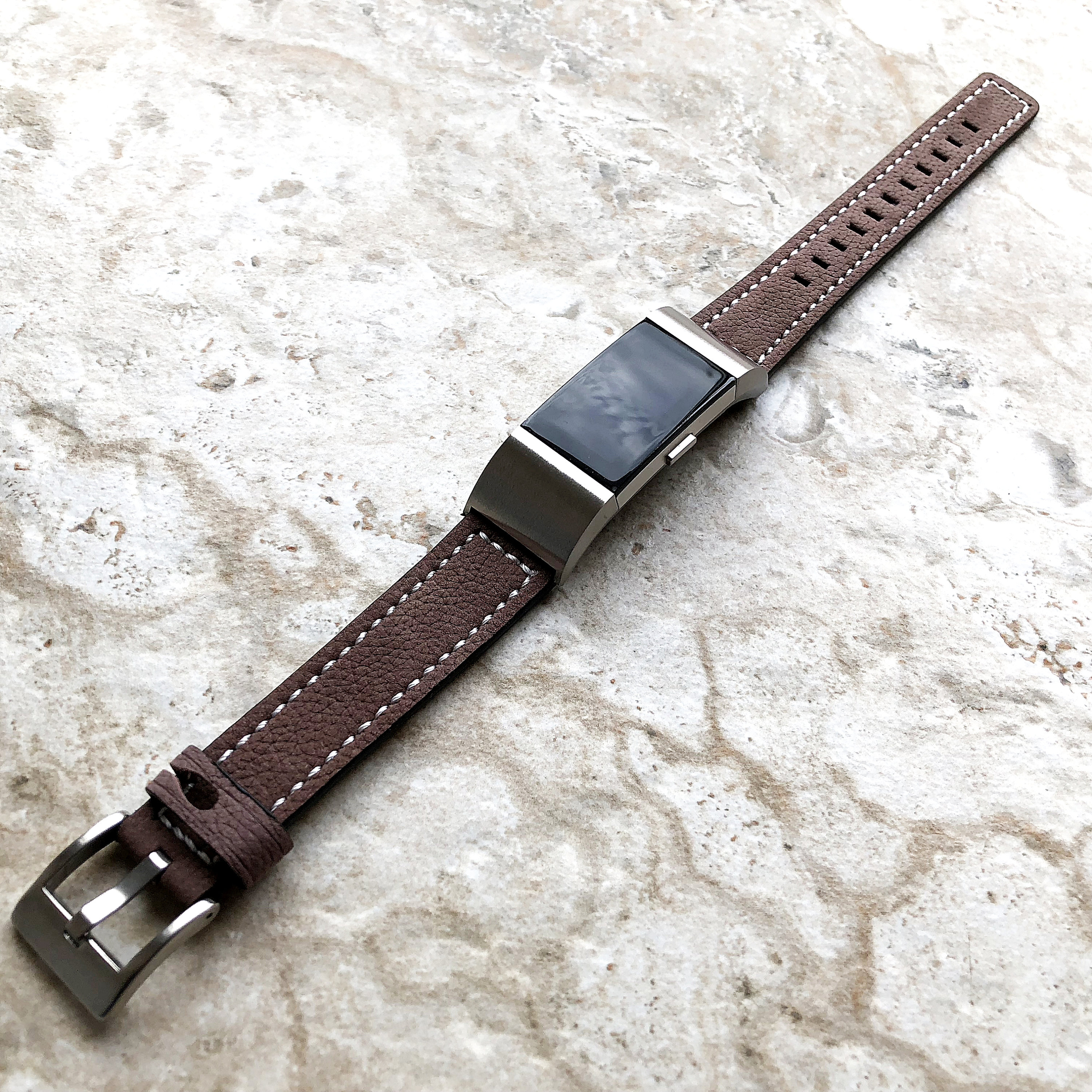 charge 3 leather strap