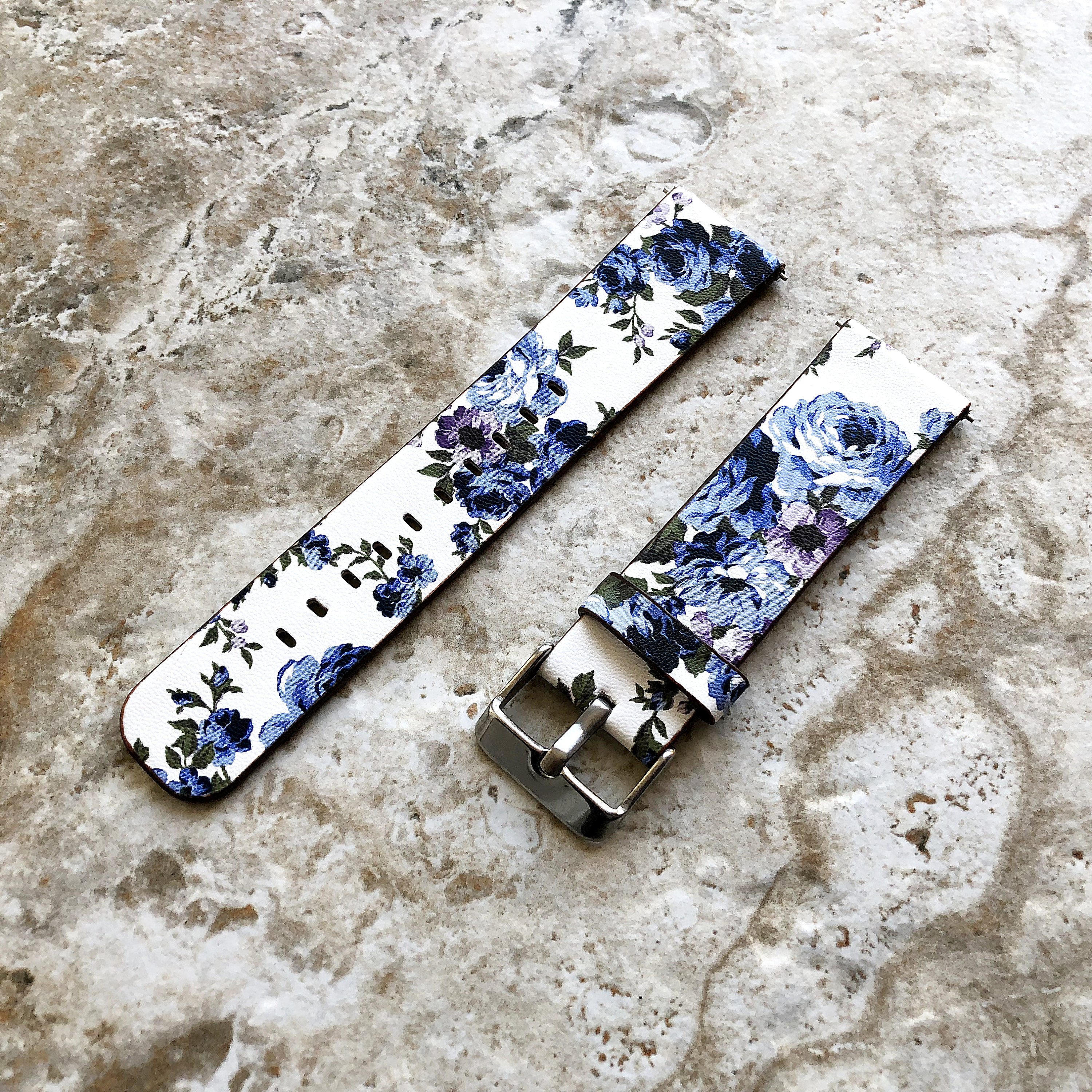 floral fitbit versa band