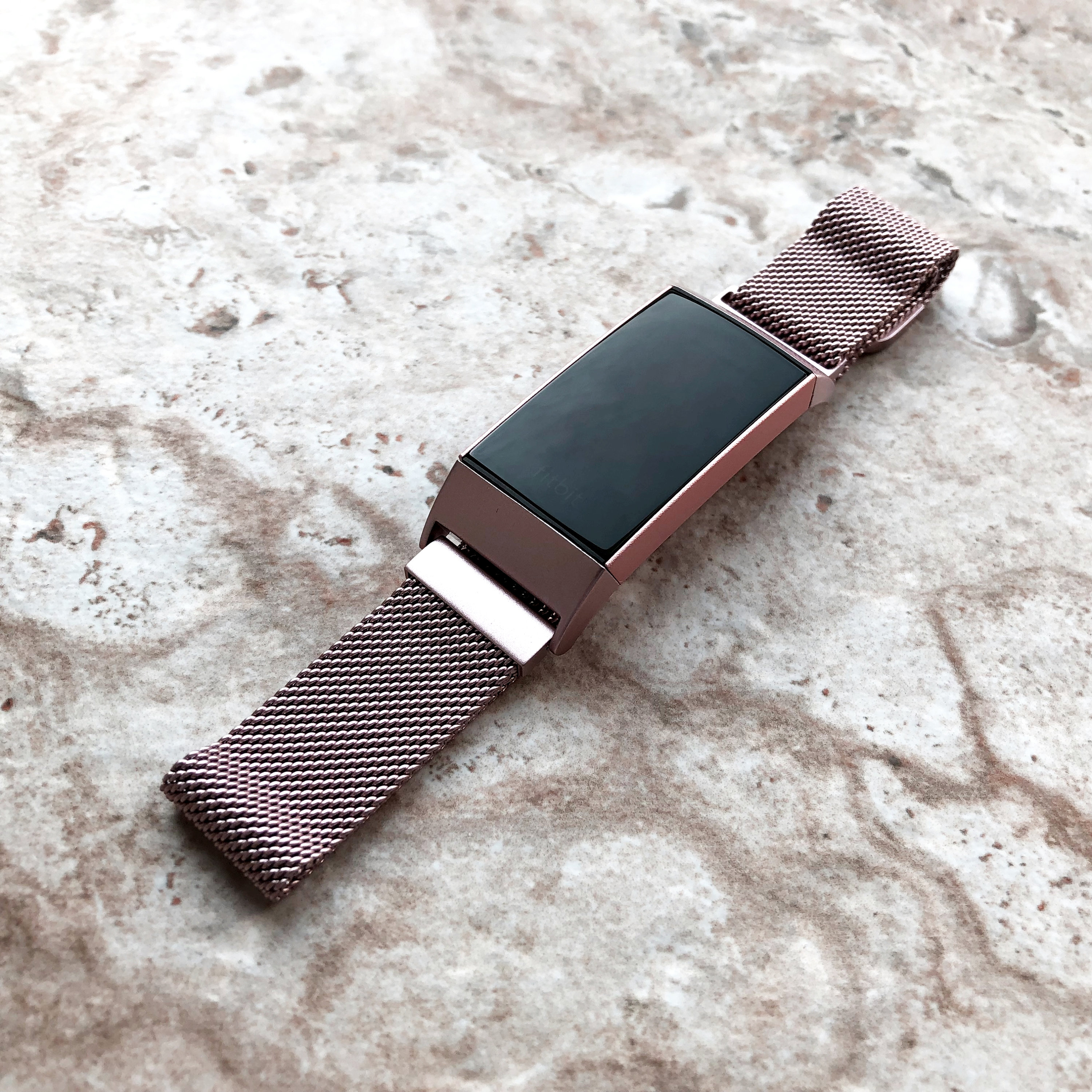 fitbit charge 3 milanese band