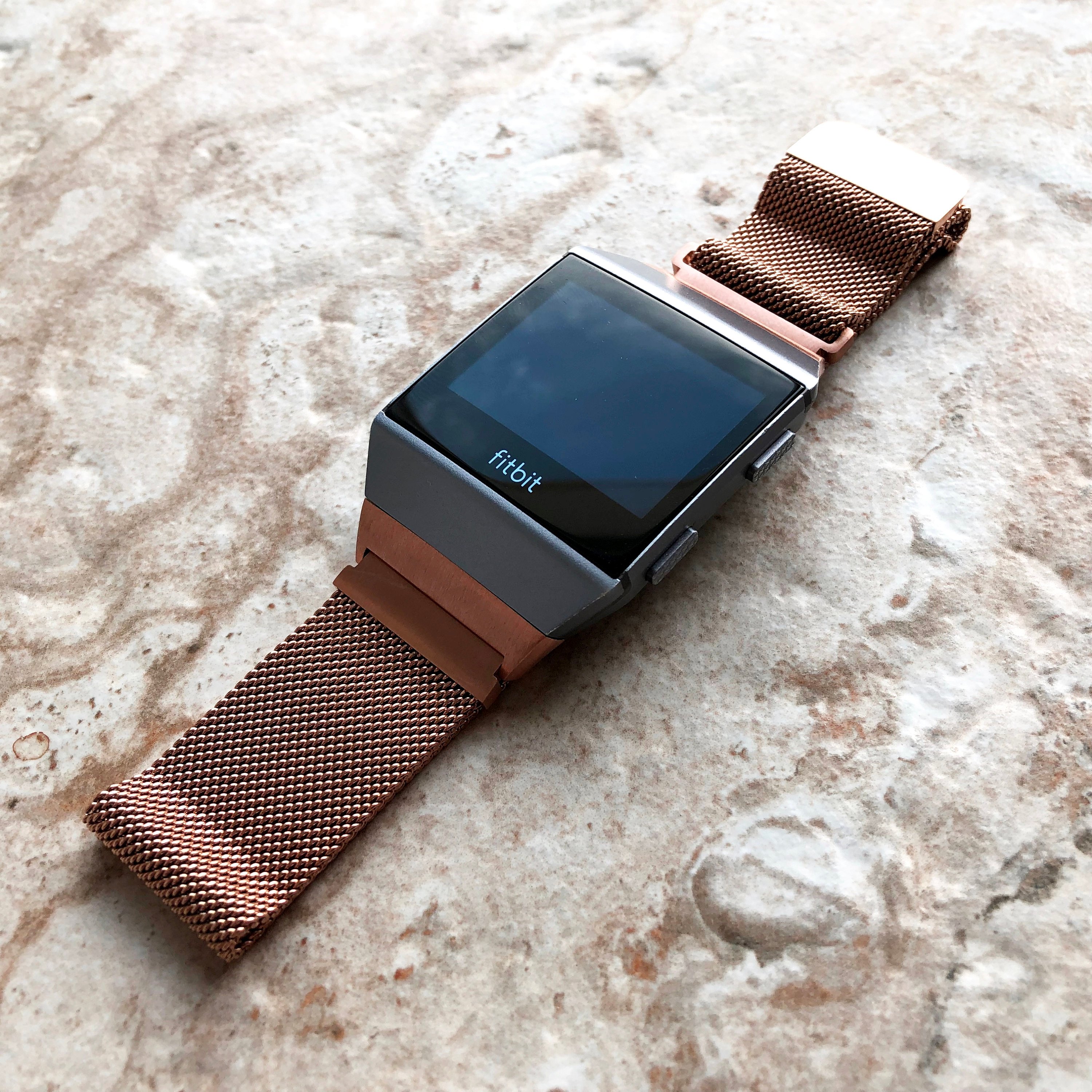 fitbit ionic rose gold