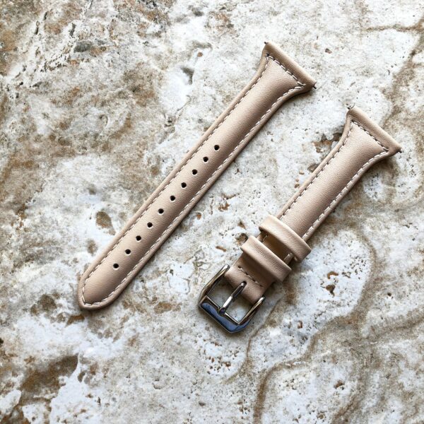 Beautiful Elegance Leather 22 mm Watch Strap CFTAB005B_K0040528 main image 1