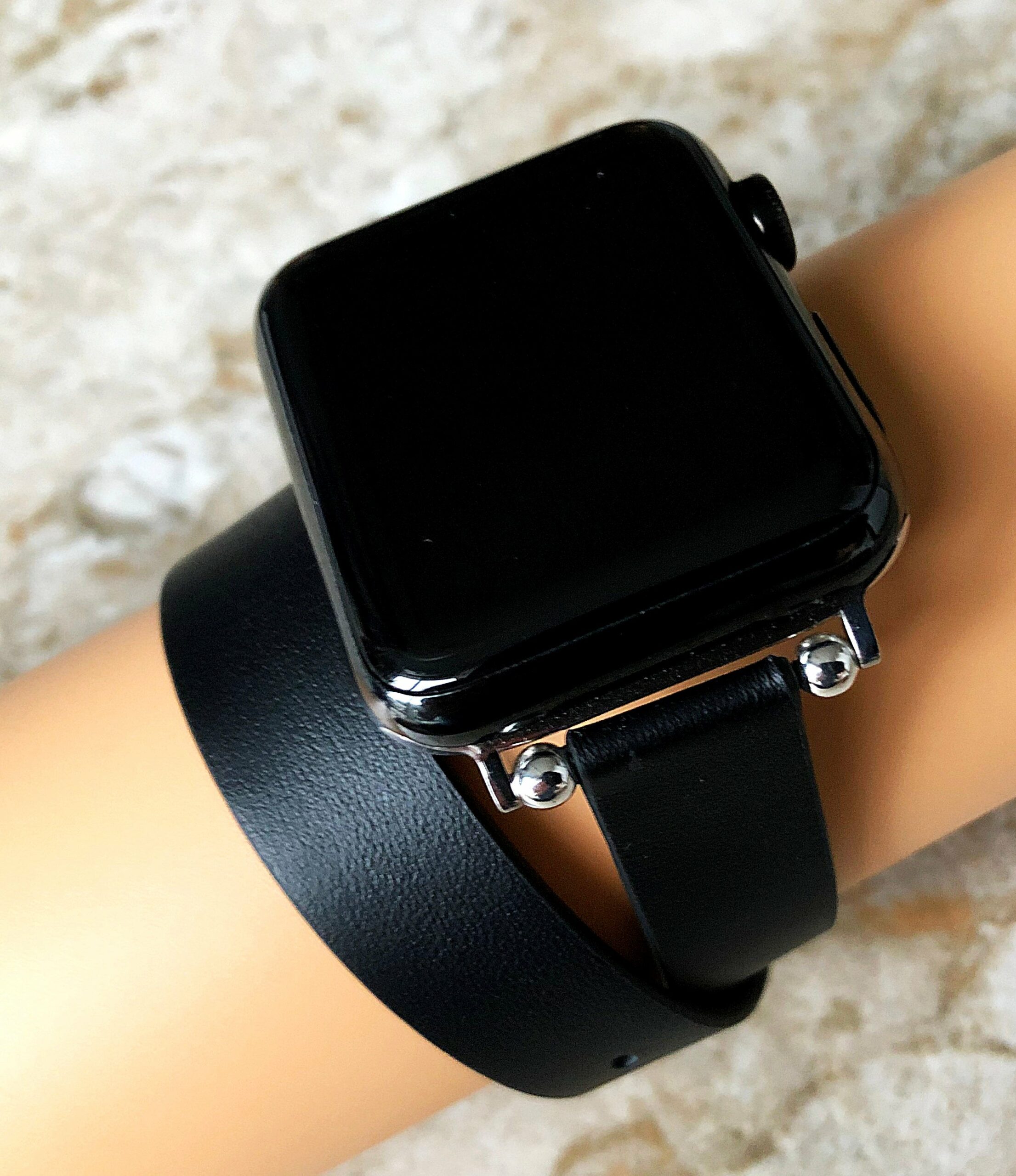 hermes inspired apple watch band