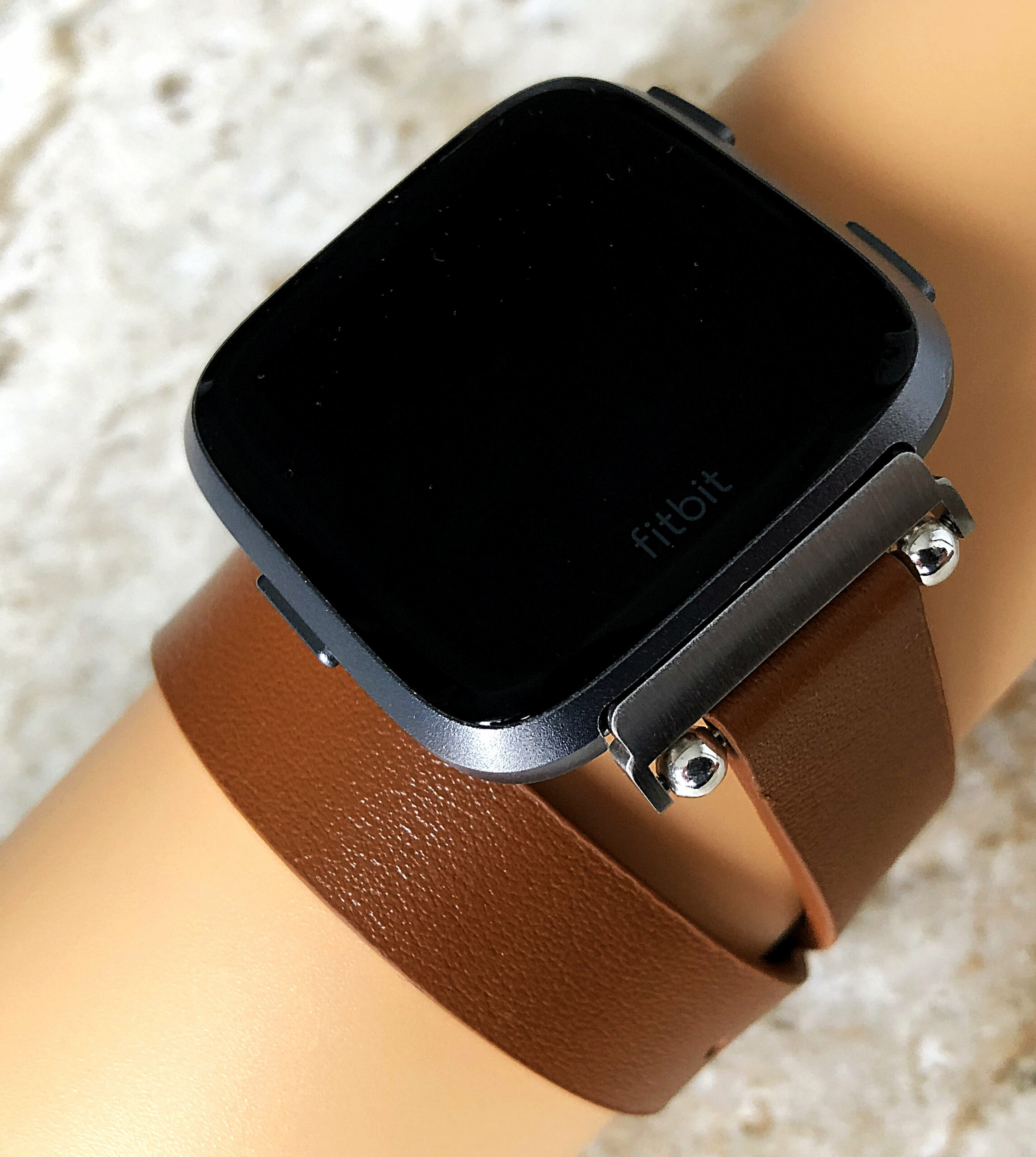 Brown Soft Band for Fitbit Versa 2 