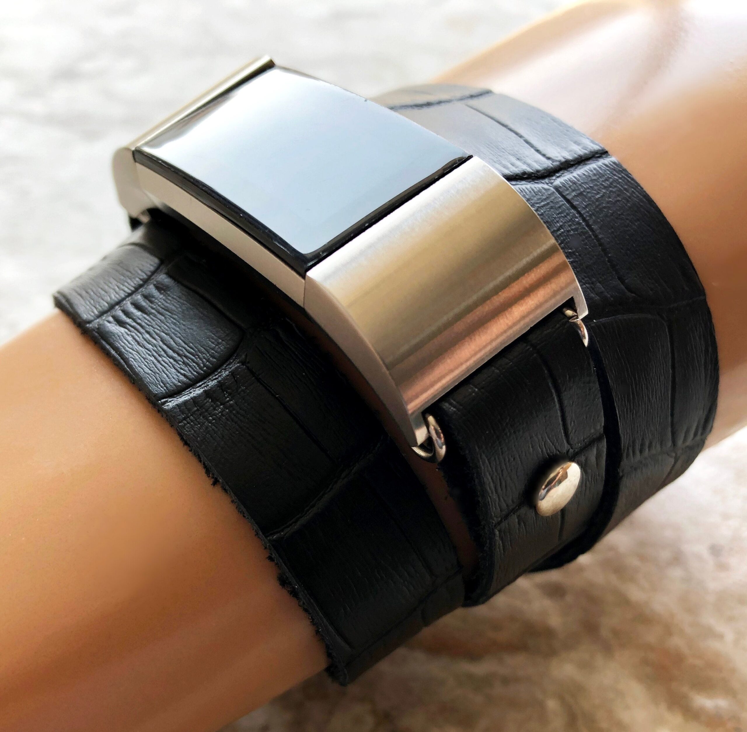 leather bracelet band